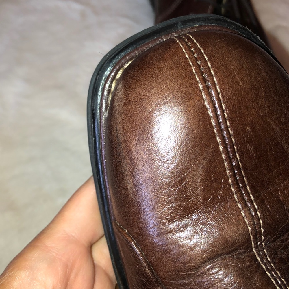 Belvedere Men’s Bay Bridge Brown Shoes - Picture 7 of 7